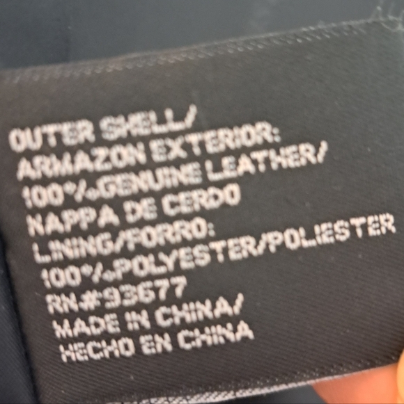 East 5th Genuine Leather Jacket – Petite Small - Picture 6 of 6